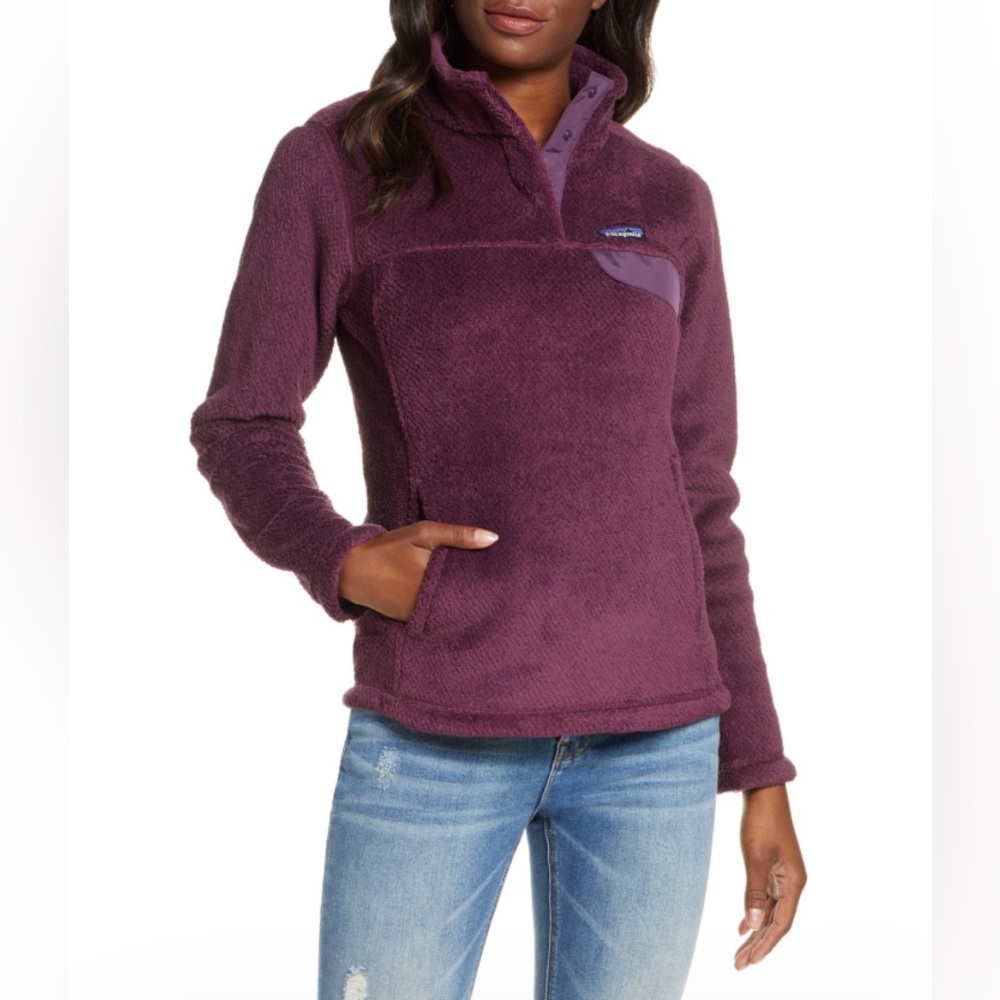 Patagonia Women's Re-Tool Snap-T Fleece Pullover Jacket, Size Medium